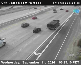 NB 15 at Mira Mesa Blvd