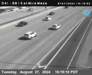 NB 15 at Mira Mesa Blvd