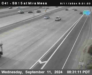 NB 15 at Mira Mesa Blvd