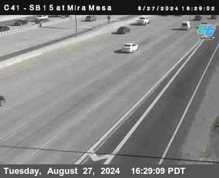 NB 15 at Mira Mesa Blvd