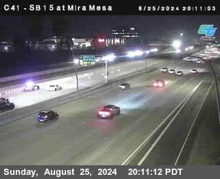 NB 15 at Mira Mesa Blvd