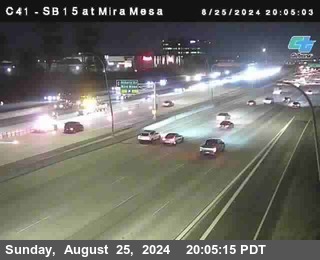 NB 15 at Mira Mesa Blvd