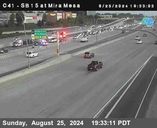 NB 15 at Mira Mesa Blvd