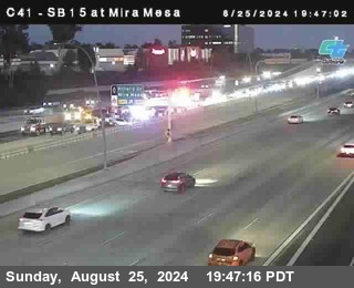 NB 15 at Mira Mesa Blvd