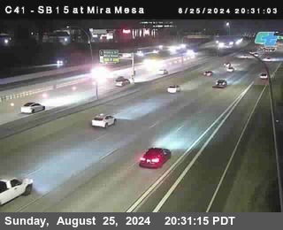 NB 15 at Mira Mesa Blvd