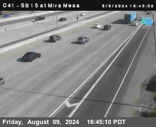 NB 15 at Mira Mesa Blvd