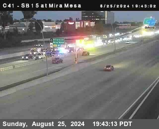 NB 15 at Mira Mesa Blvd