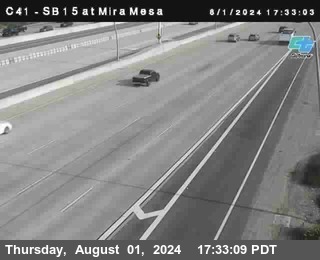 NB 15 at Mira Mesa Blvd