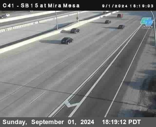 NB 15 at Mira Mesa Blvd