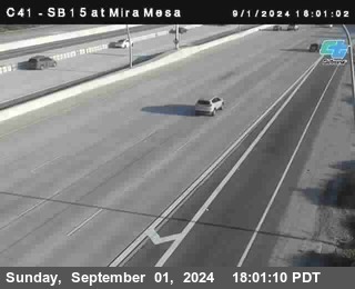 NB 15 at Mira Mesa Blvd