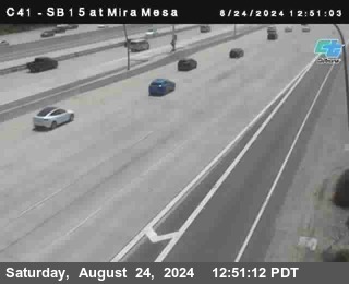 NB 15 at Mira Mesa Blvd