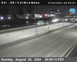 NB 15 at Mira Mesa Blvd