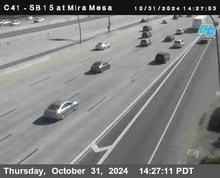 NB 15 at Mira Mesa Blvd