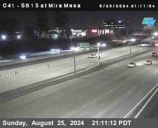 NB 15 at Mira Mesa Blvd