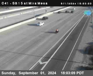 NB 15 at Mira Mesa Blvd