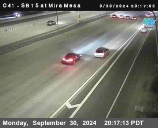 NB 15 at Mira Mesa Blvd