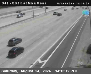 NB 15 at Mira Mesa Blvd