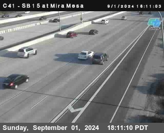 NB 15 at Mira Mesa Blvd