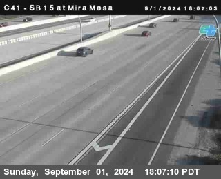 NB 15 at Mira Mesa Blvd