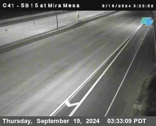 NB 15 at Mira Mesa Blvd