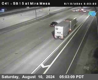 NB 15 at Mira Mesa Blvd