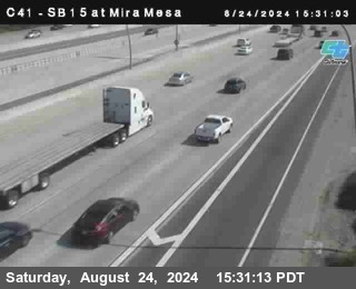 NB 15 at Mira Mesa Blvd