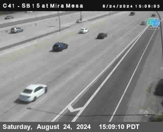 NB 15 at Mira Mesa Blvd