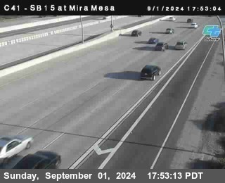 NB 15 at Mira Mesa Blvd