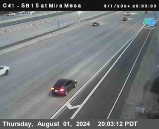 NB 15 at Mira Mesa Blvd