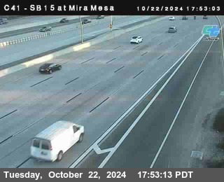 NB 15 at Mira Mesa Blvd