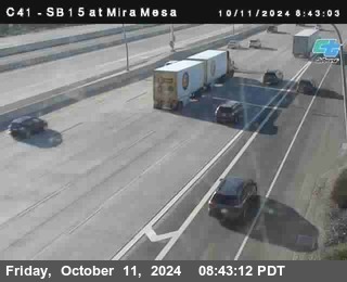 NB 15 at Mira Mesa Blvd