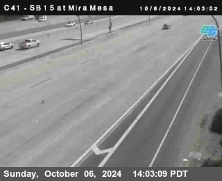 NB 15 at Mira Mesa Blvd