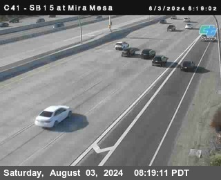 NB 15 at Mira Mesa Blvd