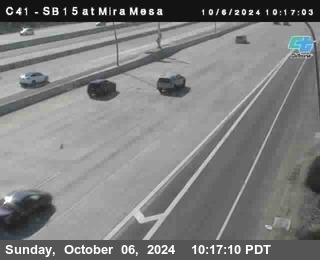 NB 15 at Mira Mesa Blvd