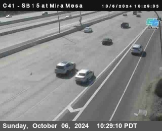 NB 15 at Mira Mesa Blvd