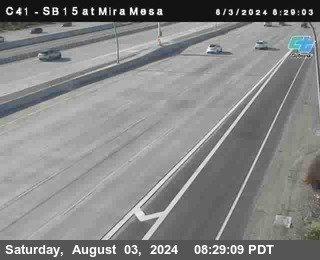 NB 15 at Mira Mesa Blvd