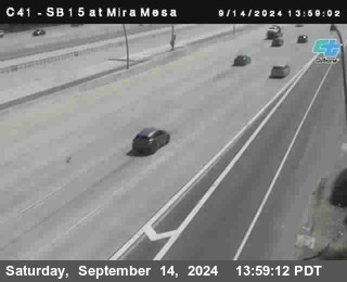 NB 15 at Mira Mesa Blvd