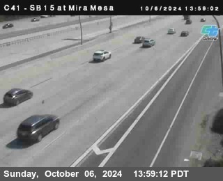 NB 15 at Mira Mesa Blvd