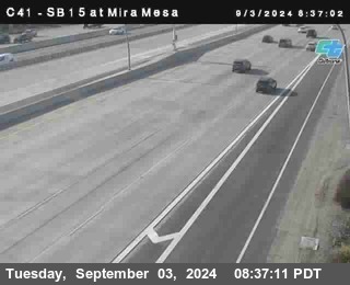 NB 15 at Mira Mesa Blvd