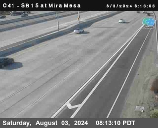 NB 15 at Mira Mesa Blvd