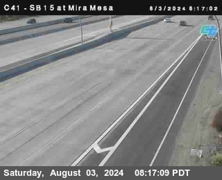 NB 15 at Mira Mesa Blvd