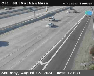 NB 15 at Mira Mesa Blvd