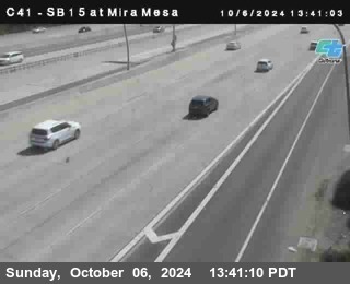 NB 15 at Mira Mesa Blvd