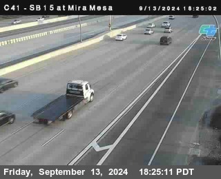 NB 15 at Mira Mesa Blvd