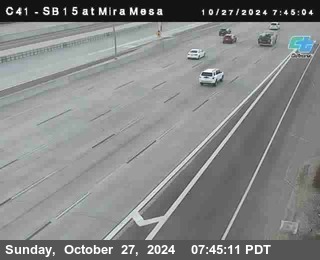 NB 15 at Mira Mesa Blvd