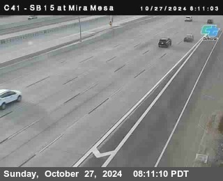 NB 15 at Mira Mesa Blvd