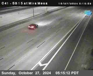 NB 15 at Mira Mesa Blvd