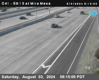 NB 15 at Mira Mesa Blvd