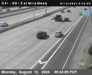 NB 15 at Mira Mesa Blvd