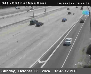 NB 15 at Mira Mesa Blvd